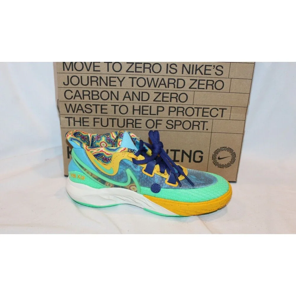 Nike Kyrie 8 GO SE (GS) Kids Shoes Baltic Blue/Multi NIB SZ 3.5